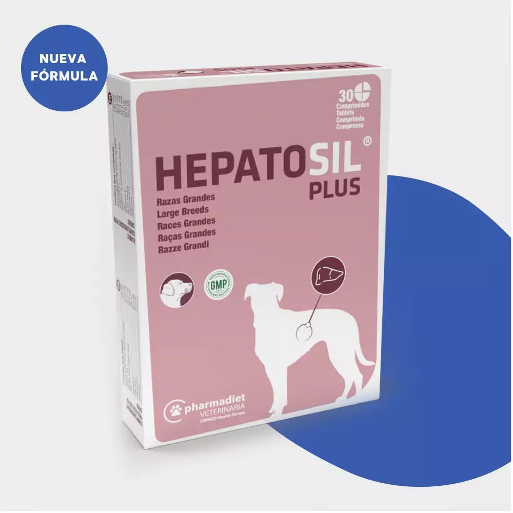 Hepatosil PLUS Razas grandes - 30 comp