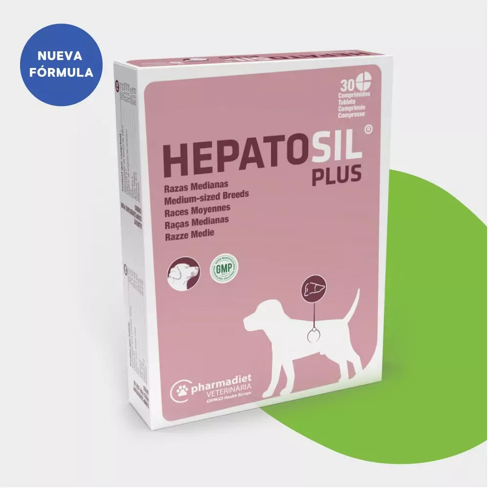 Hepatosil PLUS Razas medianas - 30 comp