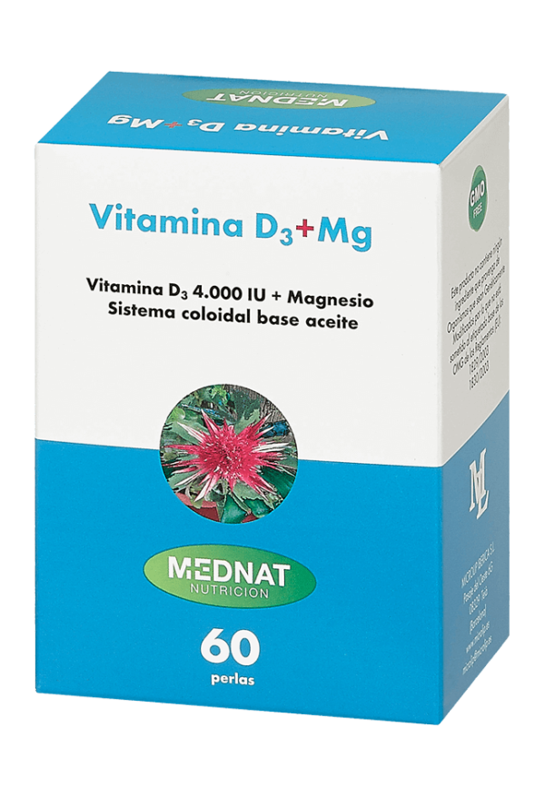 Vitamina D3 + Magnesio - 60 caps