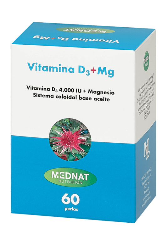 Vitamina D3 + Magnesio - 60 caps