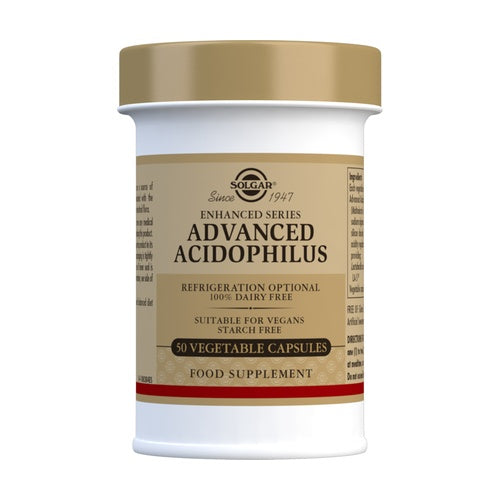 Acidophilus Avanzado Cápsulas Vegetales 50