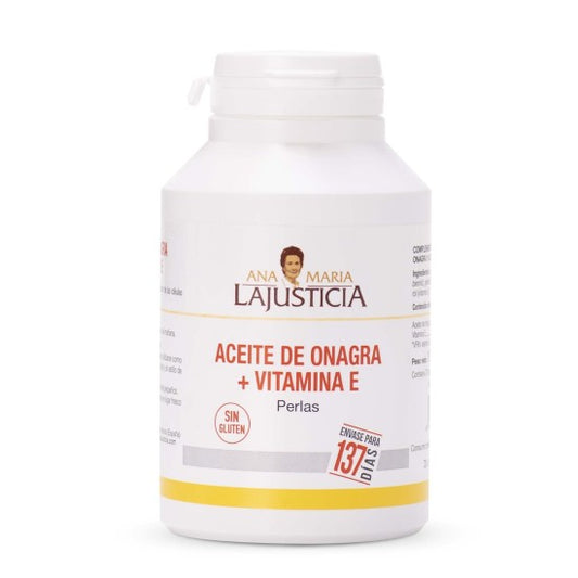 ACEITE DE ONAGRA + VITAMINA E (275 perlas)