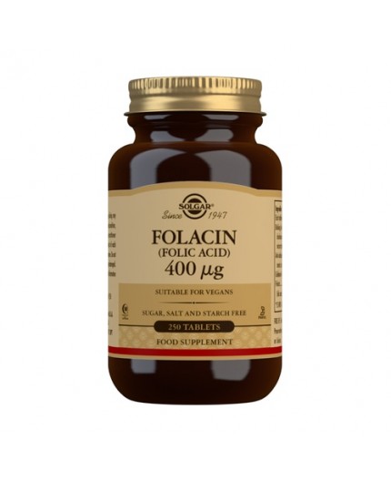 Ácido Fólico 400 mcg Compr. 250