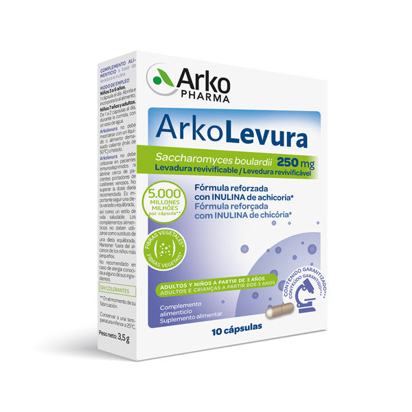 Arkolevura Saccharomyces Boulardii 250 mg - 10 caps