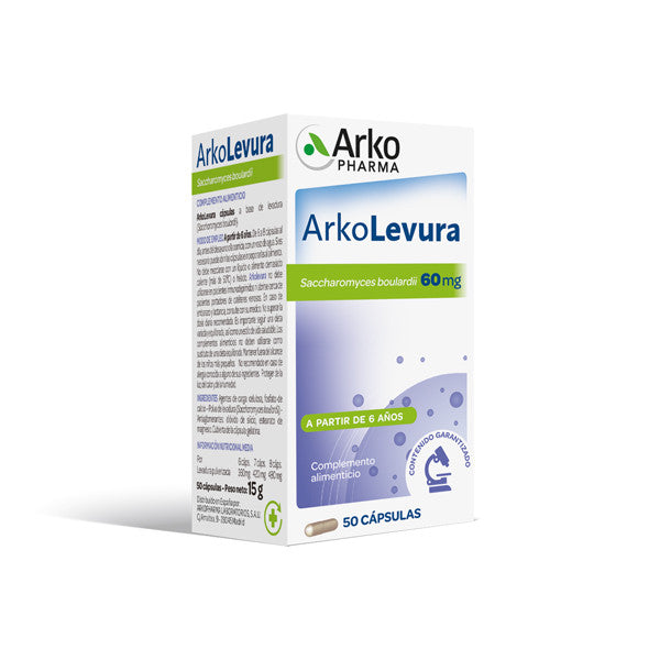 Arkolevura Saccharomyces Boulardii 60 mg - 50 caps