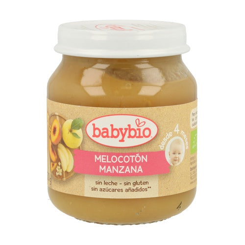 POTITO MELOCOTON Y MANZANA 4meses 130gr. BIO