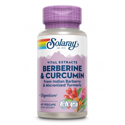 BERBERINE Y CURCUMIN 600MG. - 60 CAPSULAS