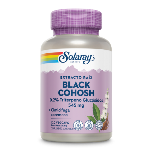 BLACK COHOSH (CIMICIFUGA) - 120 CAPSULAS