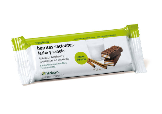 BARRITAS SACIANTES DE LECHE Y CANELA