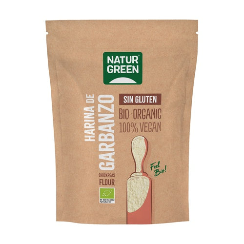 Harina de garbanzo bio 500g Naturgreen