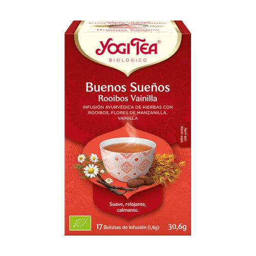 YOGI TEA BUENAS NOCHES (ROOIBOS VAINILLA) - 17 FIL