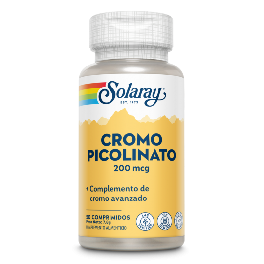 CHROMIUM PICOLINATE 200 - 50 COMPRIMIDOS