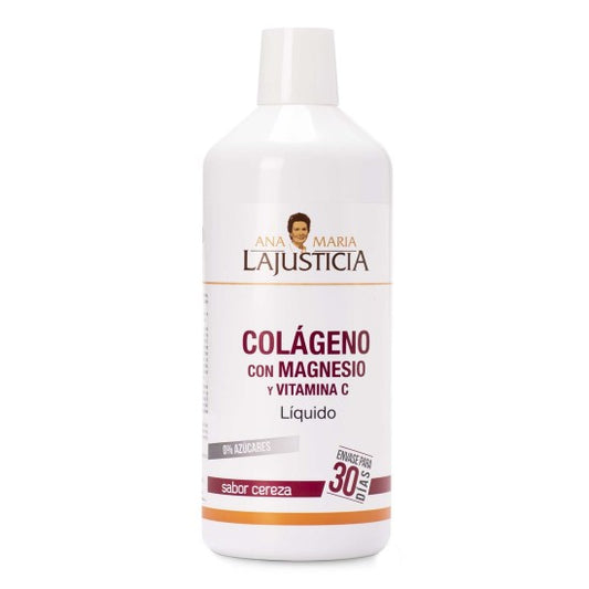 COLAGENO CON MAGNESIO + VIT.C Sabor cereza (1L) - Líquido