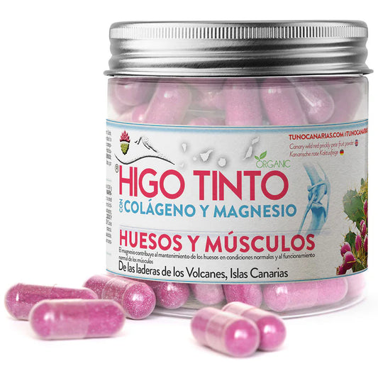 Higo tinto con Colágeno Marino y Magnesio - 90 caps