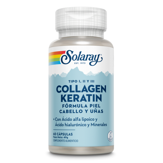 COLLAGEN KERATIN - 60 CAPSULAS