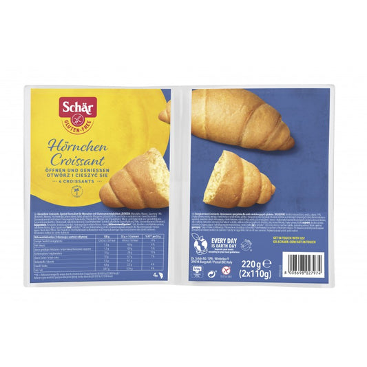 CROISANT 2+2 PIEZAS SIN GLUTEN - 220GR.