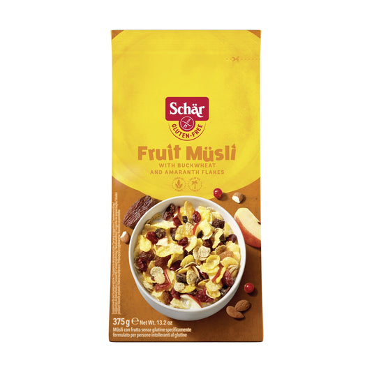 FRUIT MUESLI SIN GLUTEN - 375GR.