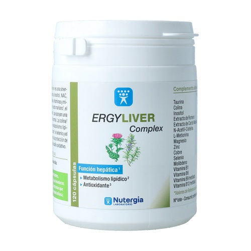 Ergyliver complex protector hepático - 120 caps