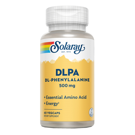 DLPA DL-PHENYLALANINE 500MG. - 60 CAPSULAS