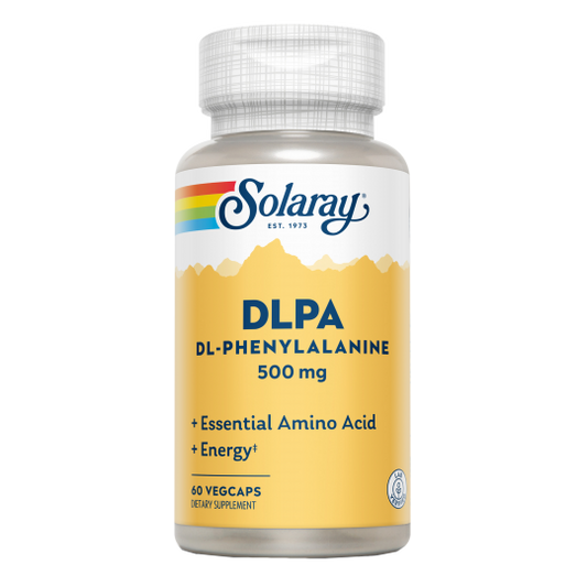 DLPA DL-PHENYLALANINE 500MG. - 60 CAPSULAS