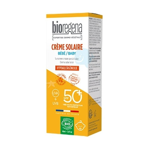 CREMA SOLAR BEBE SPF50+ HIPOALERGENICO - 40ML.