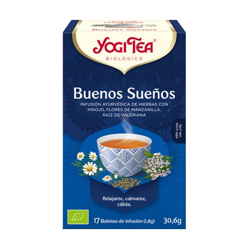 YOGI TEA BUENOS SUEÑOS (BUENAS NOCHES ) - 17 FILTROS