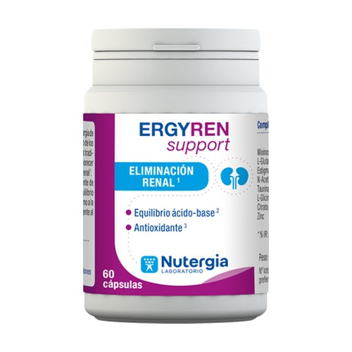 Ergyren support eliminación renal - 60 caps