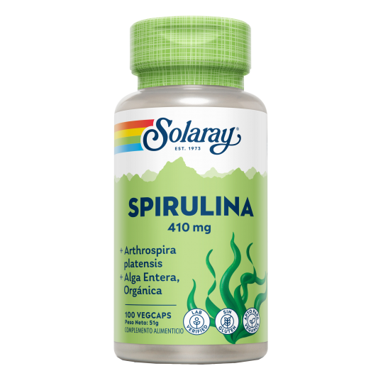 ESPIRULINA 410MG. - 100 CAPSULAS