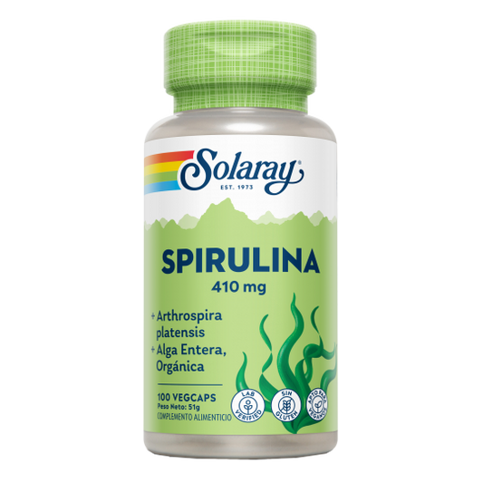 ESPIRULINA 410MG. - 100 CAPSULAS