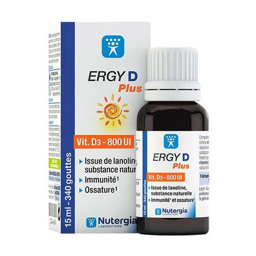 Ergy D plus vitamina D3 - 15 ml