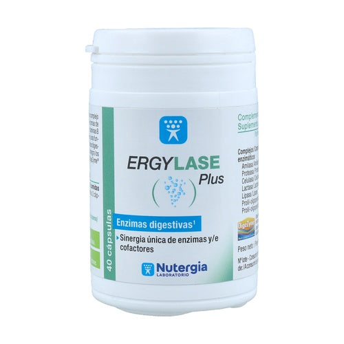 Ergylase plus enzimas digestivas - 40 caps