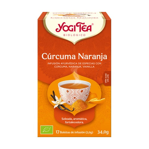 YOGI TEA CURCUMA NARANJA - 17 FILTROS