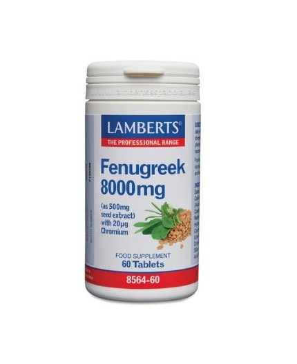 FENOGRECO 8000MG. CON CROMO 20UG. LAMBERTS