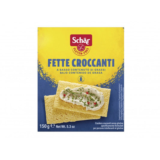 FETTE CROCCANTI SIN GLUTEN - 150GR.