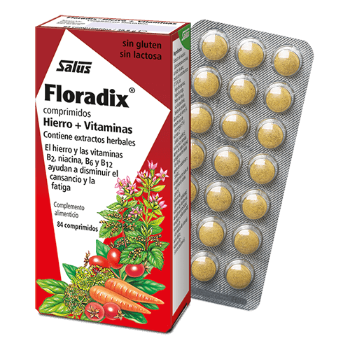 FLORADIX HIERRO + VITAMINAS - 84 COMPRIMIDOS