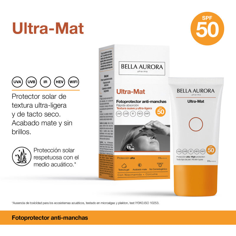 Fotoprotector anti-manchas Ultra-Mat