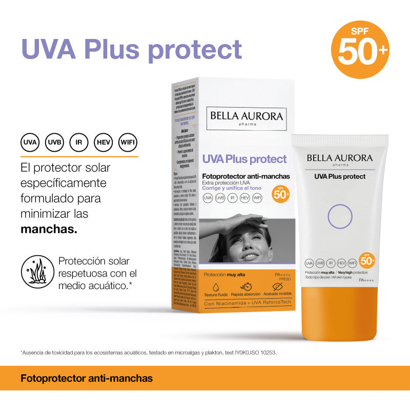 Fotoprotector anti-manchas UVA Plus protect