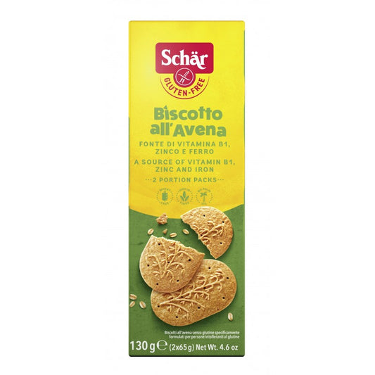 BISCOTTO ALL AVENA GALLETAS SIN GLUTEN - 130GR.