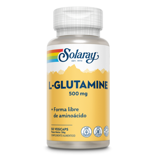 L-GLUTAMINE 500MG. - 50 CAPSULAS