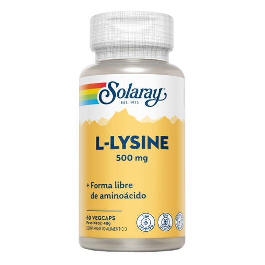 L-LYSINE 500MG. - 60 CAPSULAS