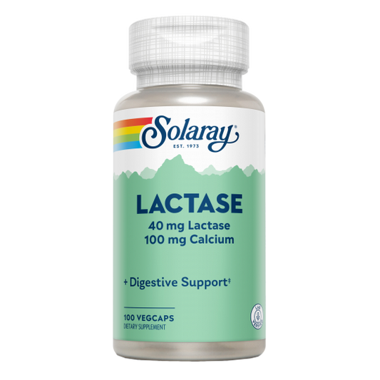 LACTASE 40MG. CON CALCIO (4000FCC) - 100 CAPSULAS