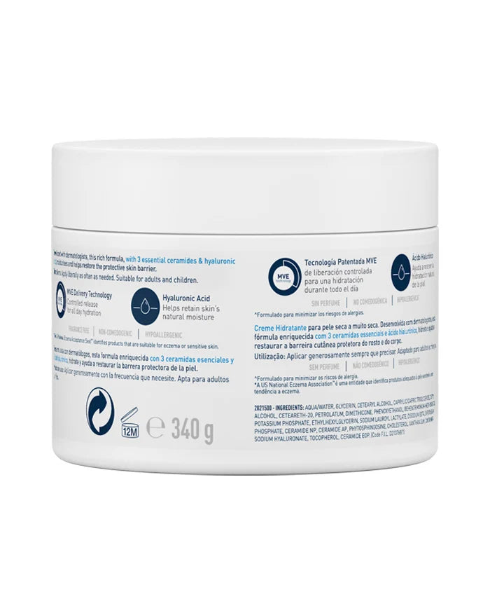 Crema hidratante Cerave - 340 g