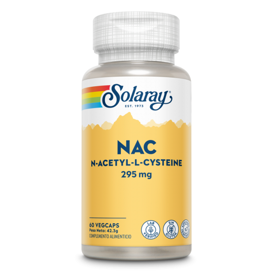 NAC (N-ACETILCISTEINA) 295MG. - 60 CAPSULAS