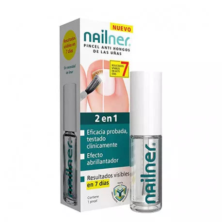 NAILNER 2 EN 1 PINCEL 5ml