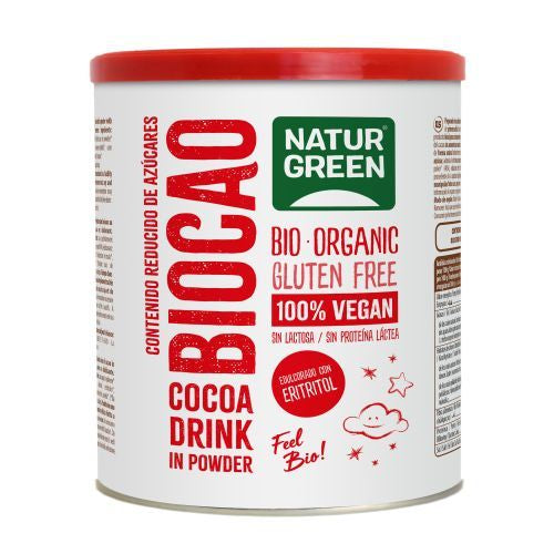 Naturgreen Biocao Contenido Reducido De Azúcares Bio 400 G