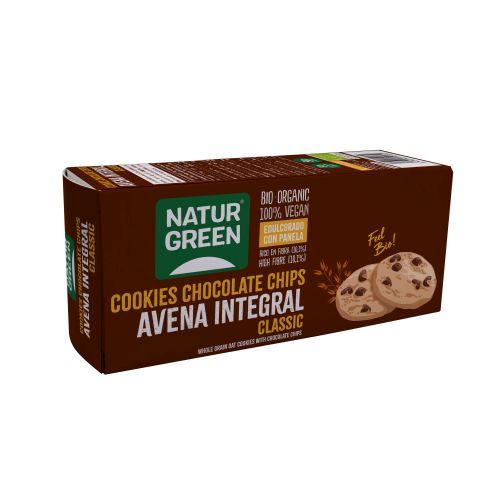 NaturGreen Cookie De Avena Integral Bio 140 G