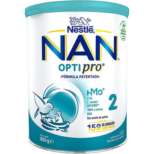 NAN OPTIpro 2 Leche de continuación a partir de 6 meses 800g