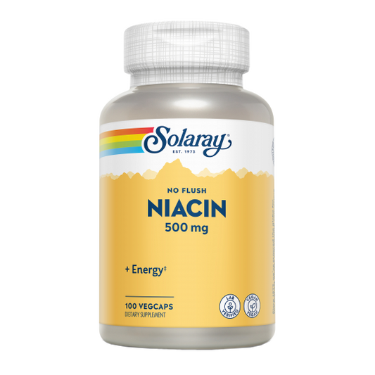 NIACIN 500MG B3( NO RUBORIZANTE) - 100 CAPSULAS