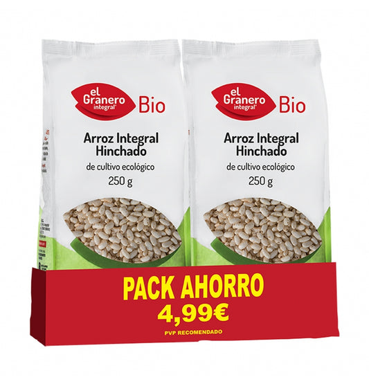 PACK ARROZ HINCHADO - 2X250GR.