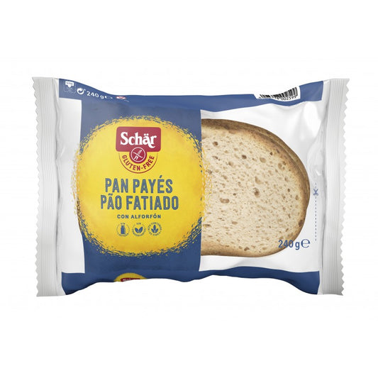 PAN PAYES (CASERECCIO) SIN GLUTEN - 240GR.